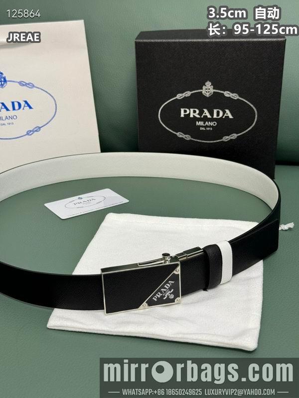Replica Prada belt 35mmX95-125cm 8L50