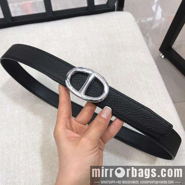 Replica Hermes Belt 32mmX95-125cm 7D03