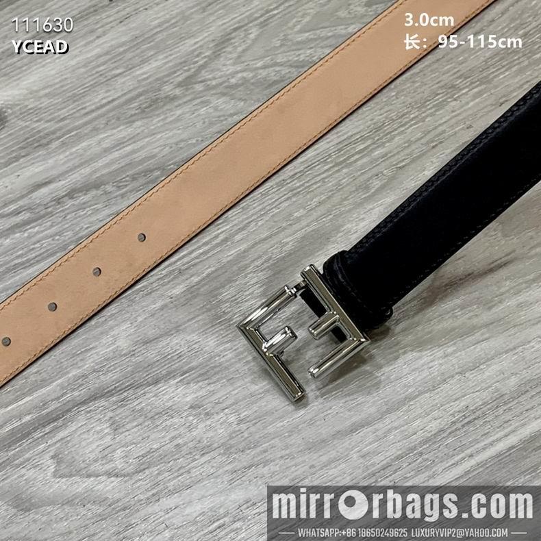 Replica Fendi Belt 30mmX95-115cm 8L04