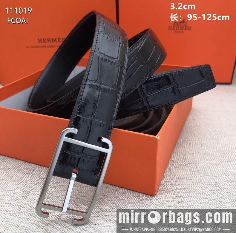 Replica Hermes Belt 32mX95-125cm 8L25