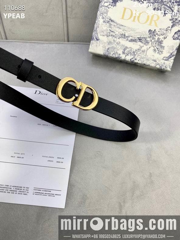 Replica Dior Belt 20mmX90-115cm 8L04