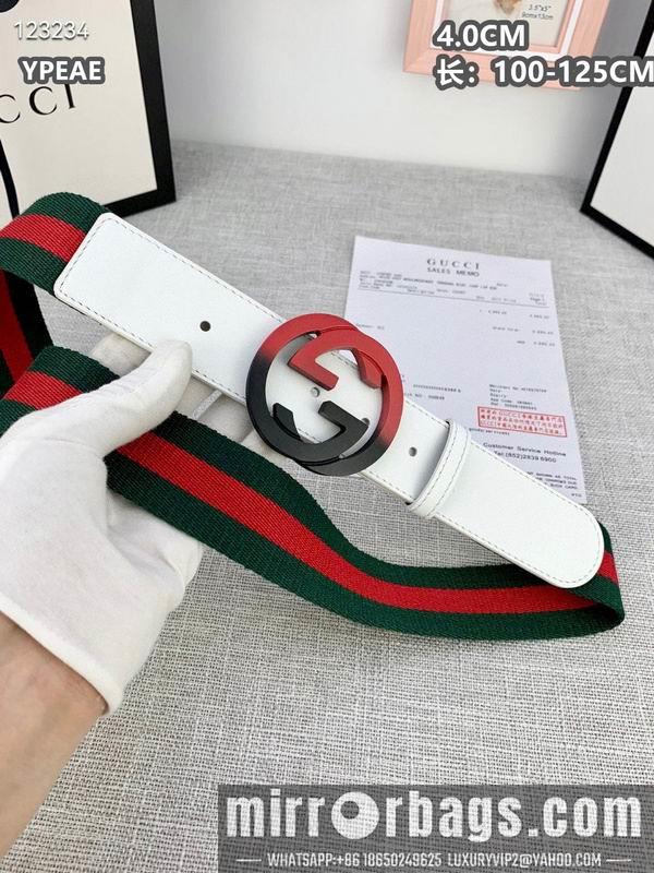 Replica Gucci belt 40mmX100-125cm 8L135