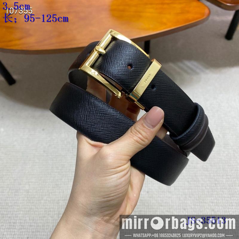 Replica Prada belt 35mmX95-125CM 8L01