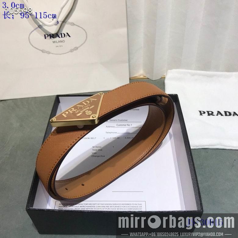 Replica Prada 皮带 3.0X95-110CM 8L7D
