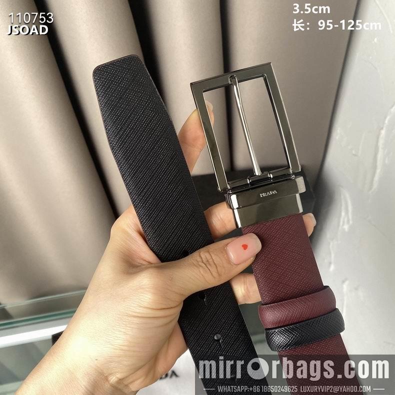 Replica Prada belt 35mmX95-125CM 8L05