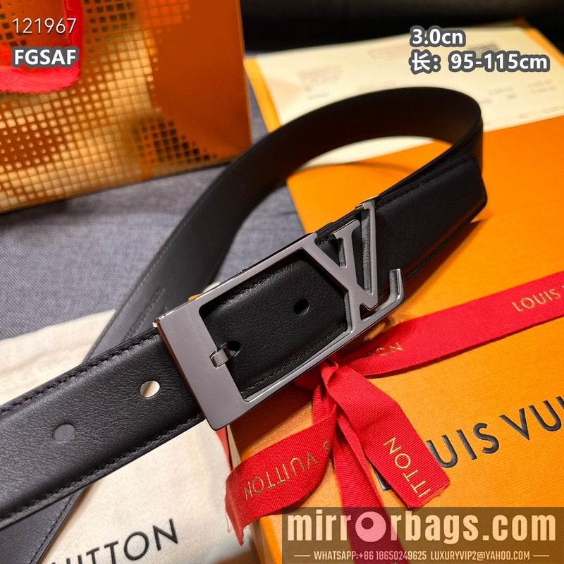 Replica LV belt 30mmX95-115cm 8L25