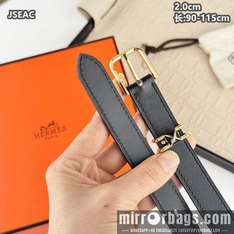Replica Hermes belt 20mmX90-115cm 8L01