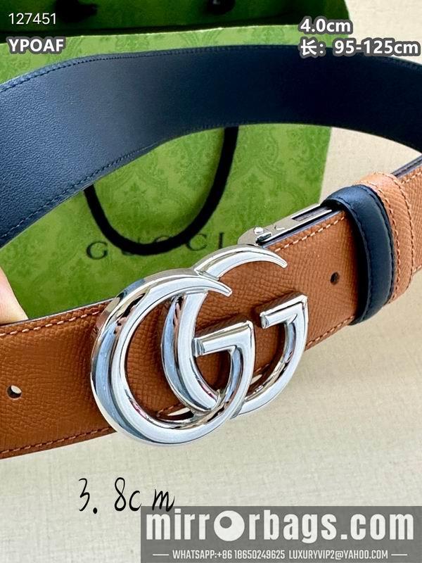 Replica Gucci belt 40mmX95-125cm 8L50