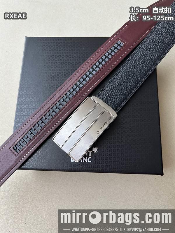 Replica Montlanc belt 35mmX100-125cm 8L78