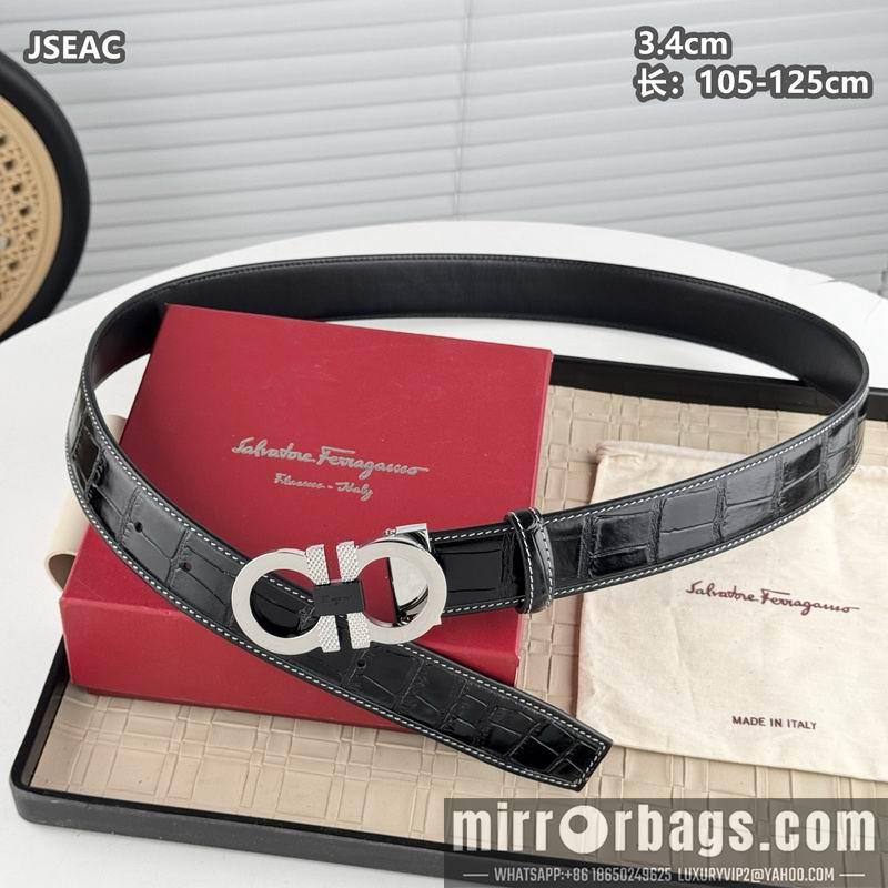 Replica Ferragamo belt 34mmX105-125cm 8L13