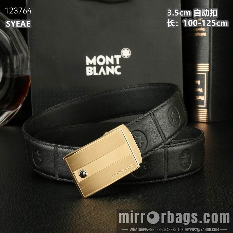 Replica Montlanc belt 35mmX100-125cm 8L58