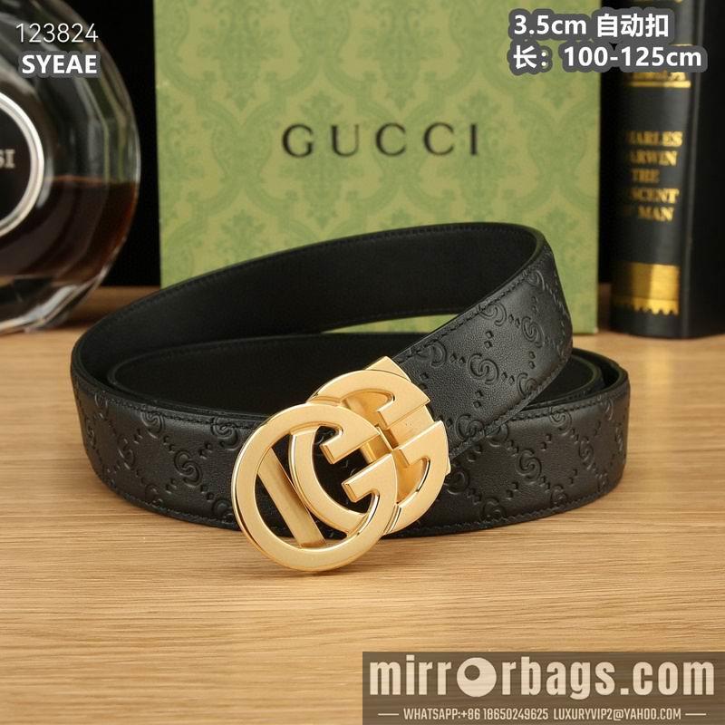 Replica Gucci belt 35mmX100-125cm 8L44