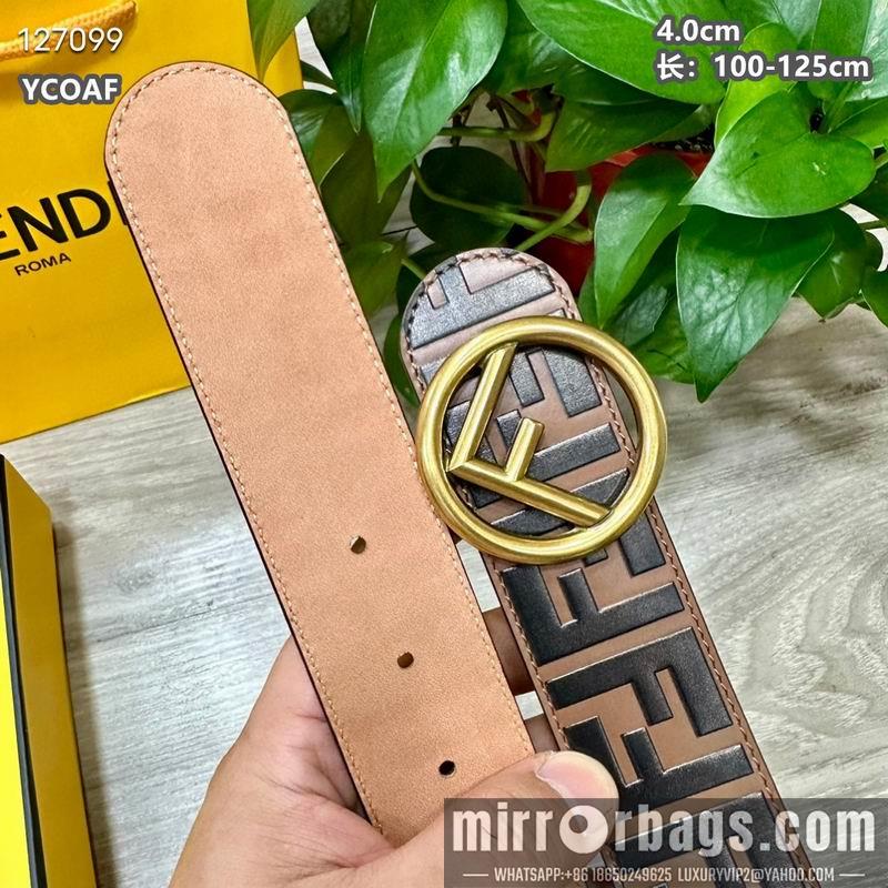 Replica Fendi belt 40mmX100-125cm 8L138