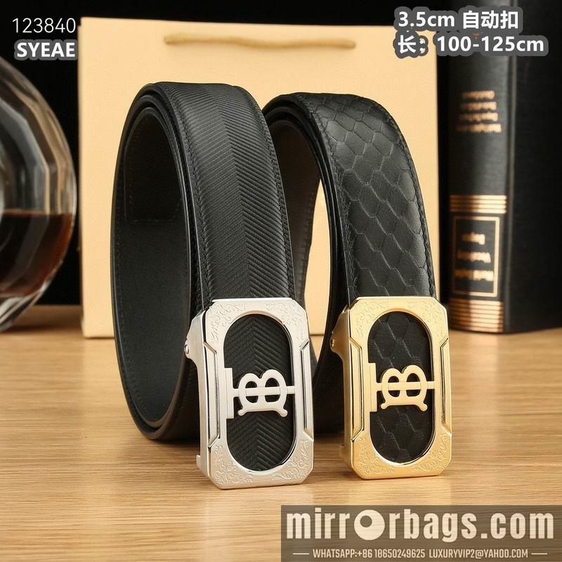 Replica Burberry belt 35mmX100-125cm 8L77