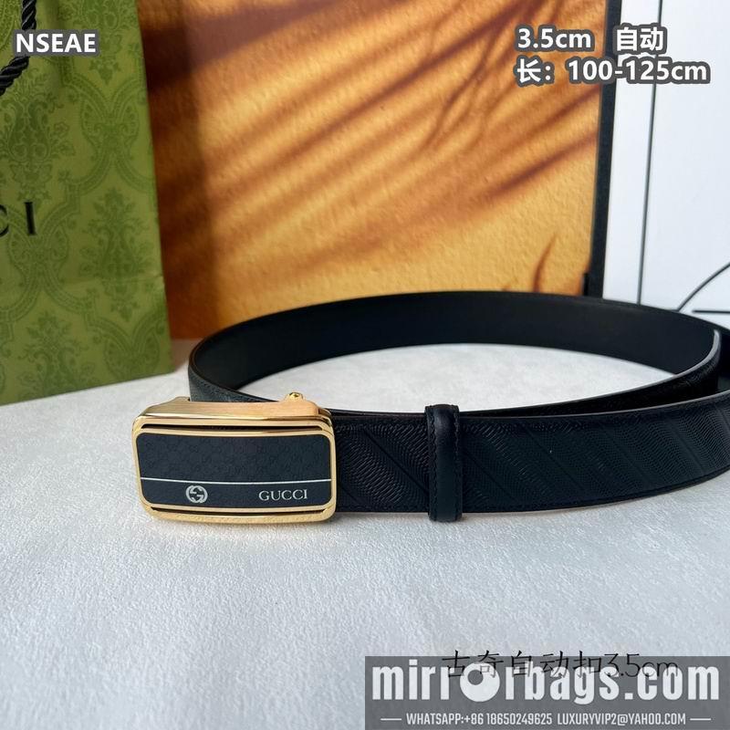 Replica Gucci belt 35mmX100-125cm 8L94