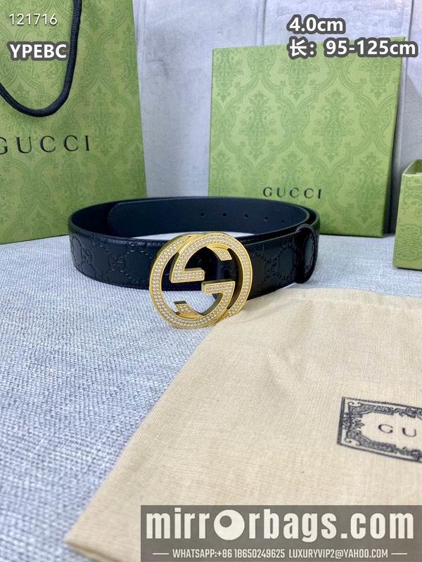 Replica Gucci belt 40mmX95-125cm 8L113