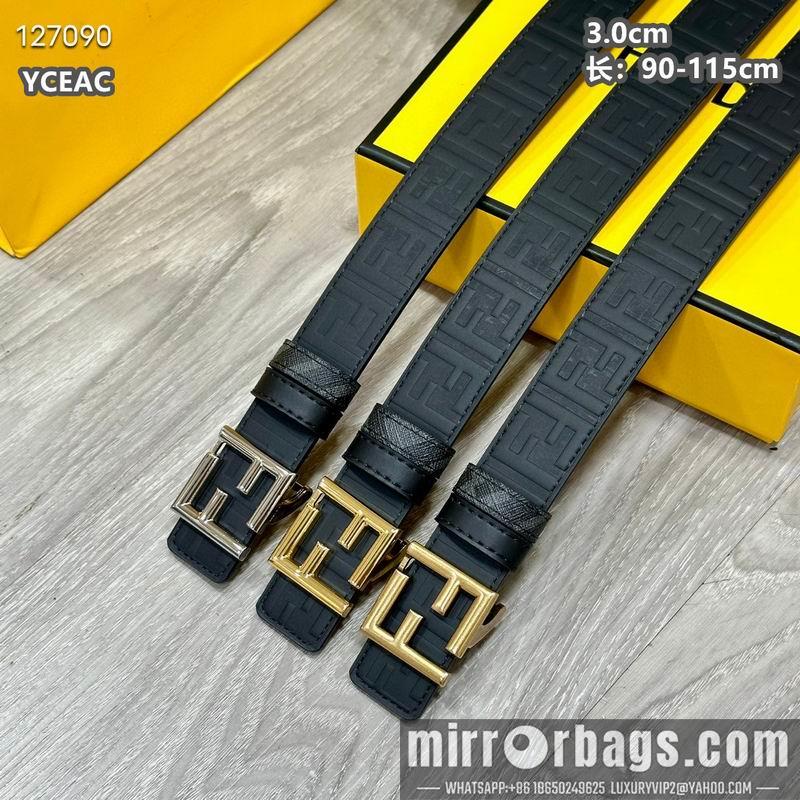 Replica Fendi belt 30mmX90-115cm 8L24