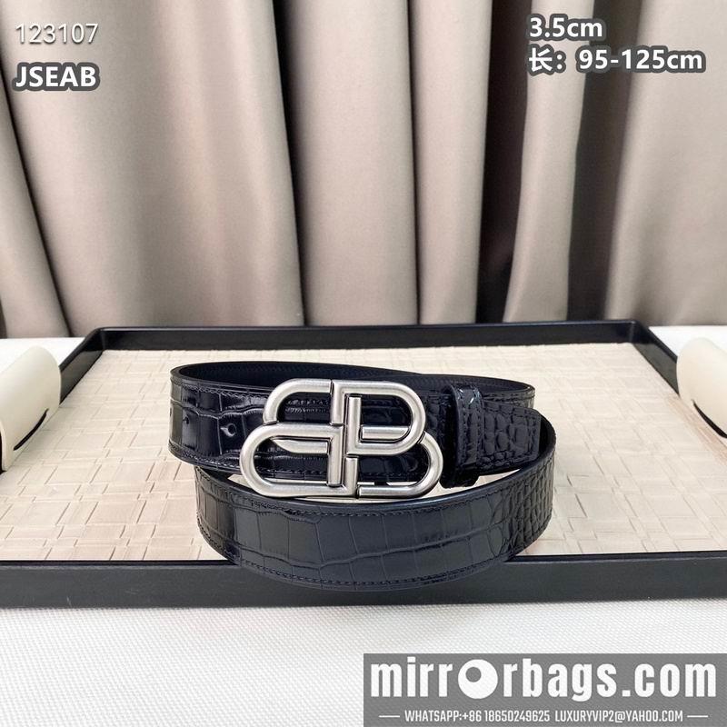 Replica Balenciaga belt 35mmX95-125cm 8L08