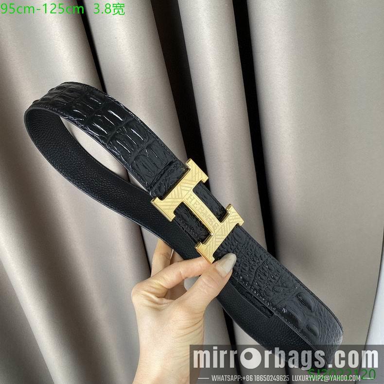 Replica Hermes Belt 38mmX95-125cm 7D105