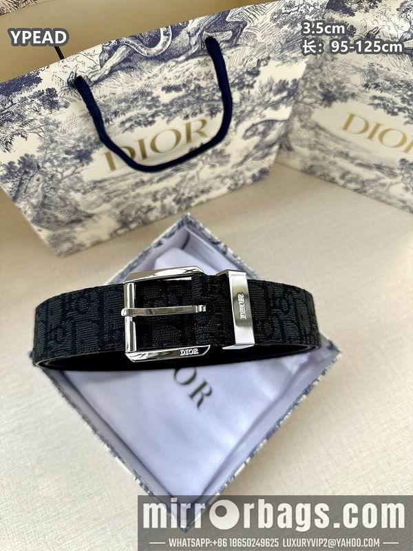 Replica Dior belt 35mmX95-125cm 8L38