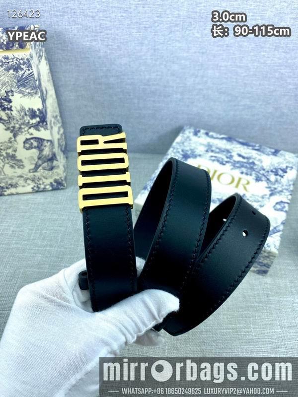Replica Dior belt 30mmX90-115cm 8L111003
