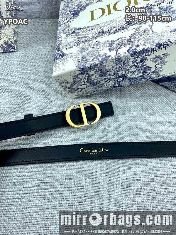 Replica Dior belt 20mmX90-115cm 8L01