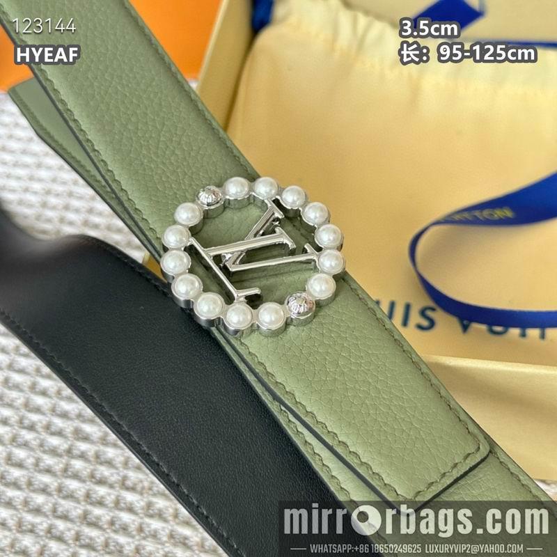 Replica LV belt 35mmX95-125cm 8L16