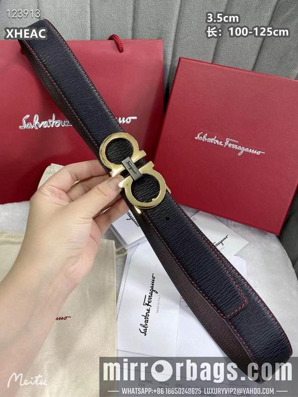 Replica Ferragamo belt 35mmX100-125cm 8L54