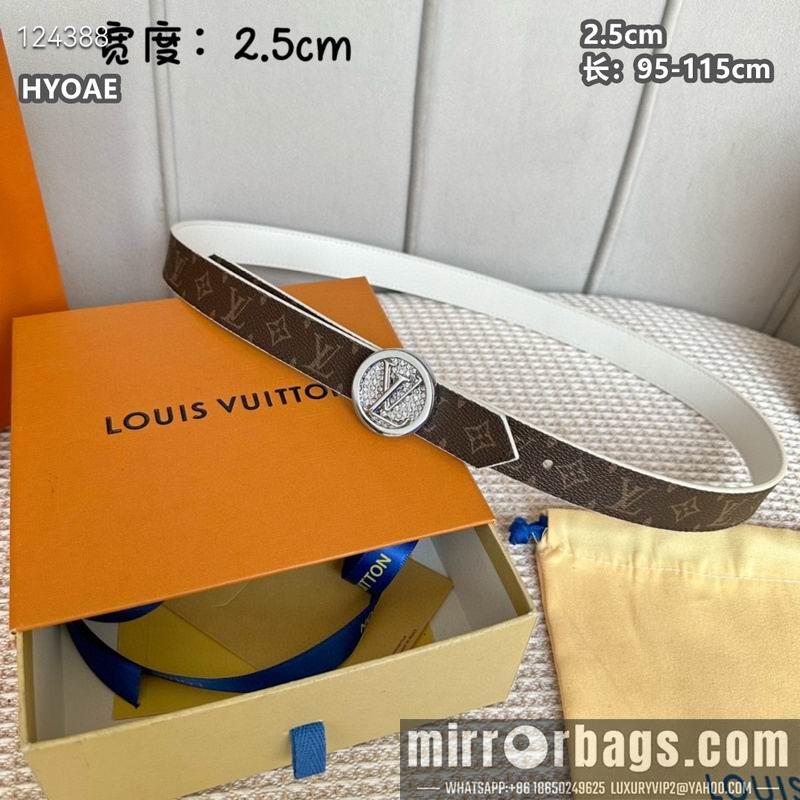 Replica LV belt 25mmX95-115cm 8L13