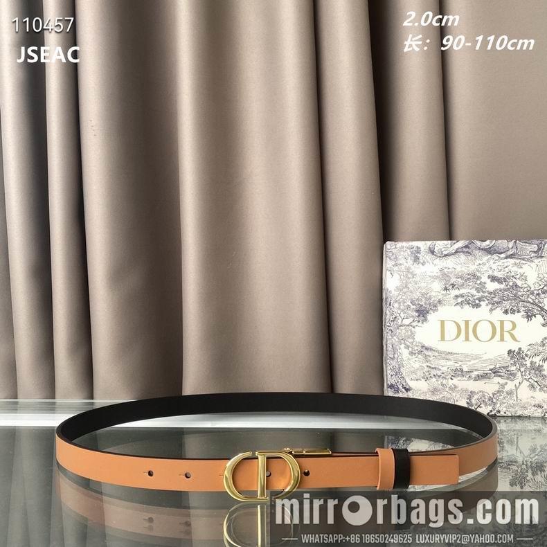 Replica Dior Belt 20mmX90-110cm 8L01