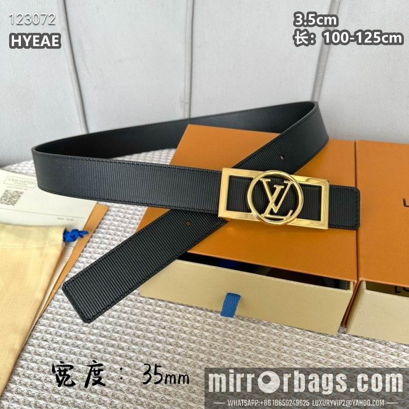 Replica LV belt 35mmX100-125cm 8L07