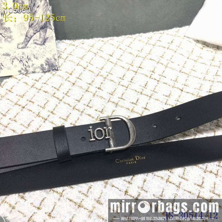 Replica Dior Belt 30mm 95-125cm 8L06