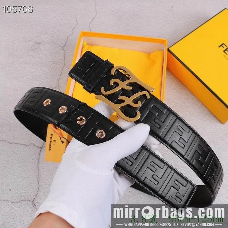 Replica Fendi Belt 38mmX95-125cm 7D93