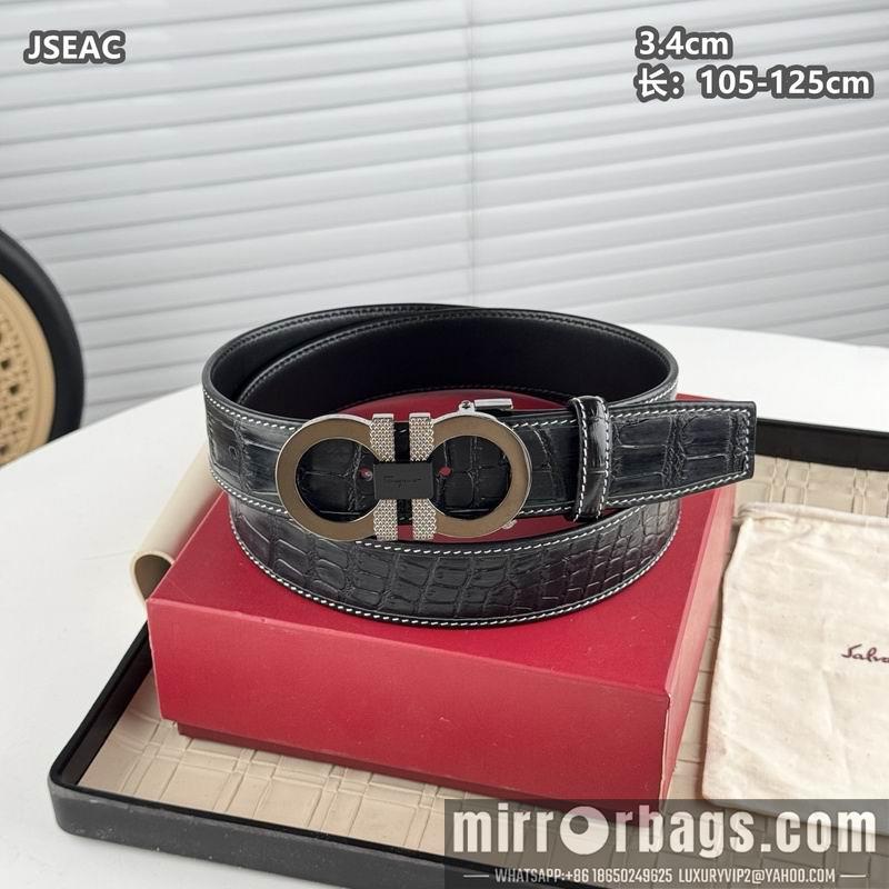 Replica Ferragamo belt 34mmX105-125cm 8L14