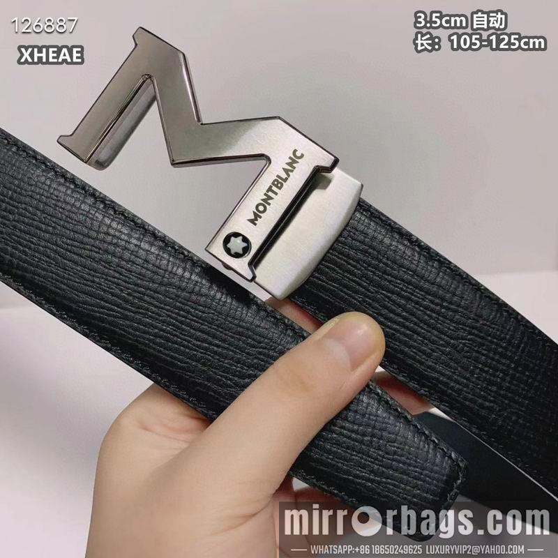 Replica Montlanc belt 35mmX105-125cm 8L65