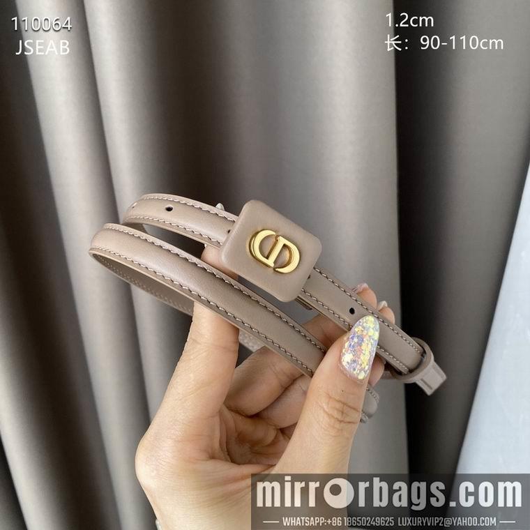 Replica Dior Belt 12mmX90-110cm 8L0515