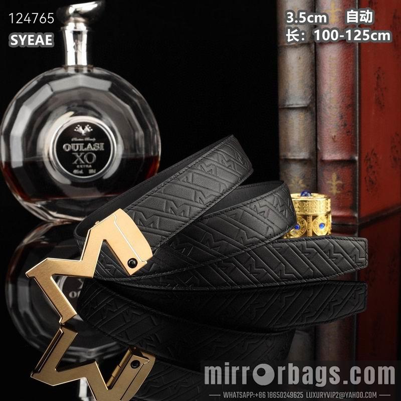 Replica Montlanc belt 35mmX100-125cm 8L39