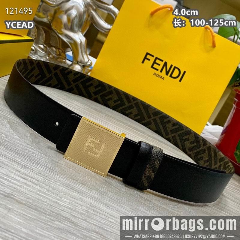 Replica Fendi belt 40mmX100-125cm  8L121