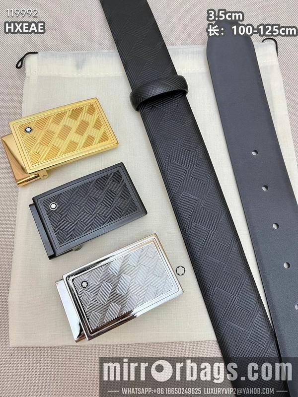 Replica Montblanc belt 35mmX100-125cm 8L072002