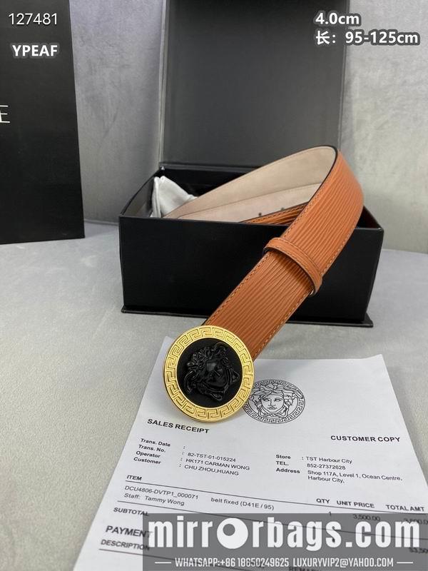 Replica Versace belt 40mmX95-125cm 8L97