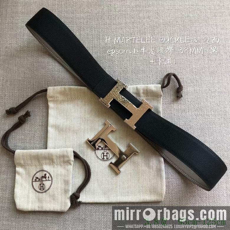 Replica Hermes Belt 38mmX95-125cm 7D79