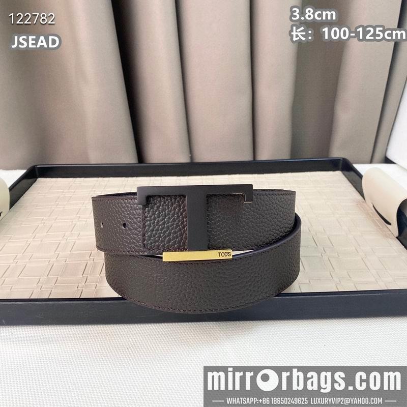 Replica Tod's belt 38mmX100-125cm 8L01