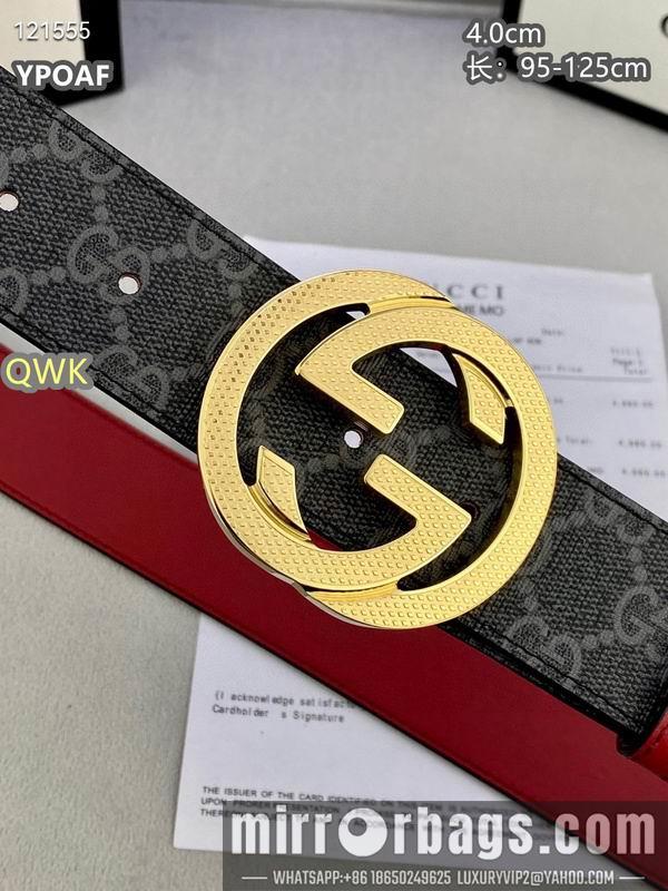 Replica Gucci belt 40mmX95-125cm 8L126