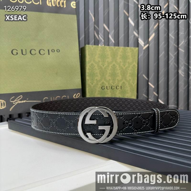 Replica Gucci belt 38mmX95-125cm 8L40
