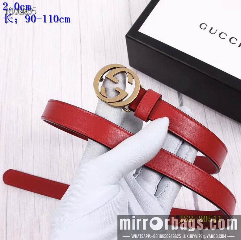 Replica Gucci belt 20mm 90-110cm 8L01