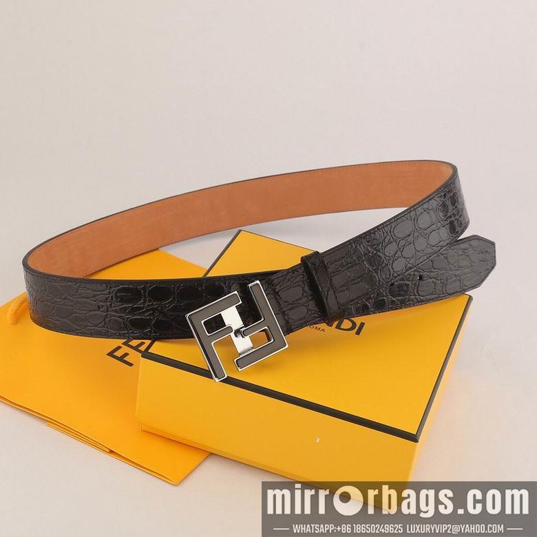 Replica Fendi Belt 38mmX95-125cm 7D35