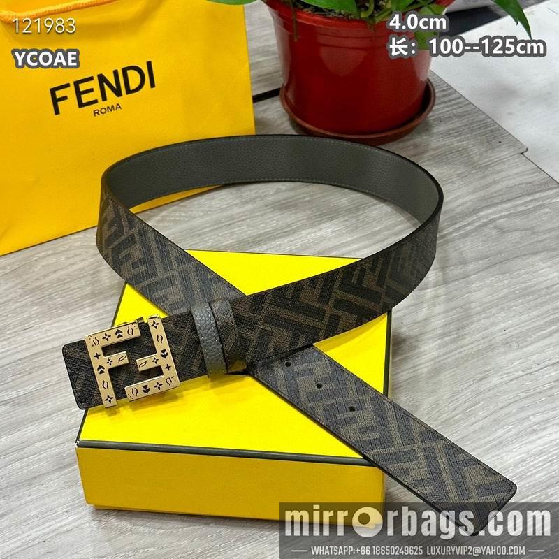 Replica Fendi belt 40mmX100-125cm  8L93