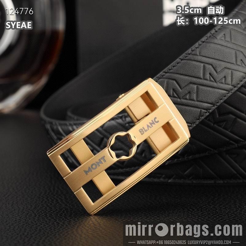 Replica Montlanc belt 35mmX100-125cm 8L38
