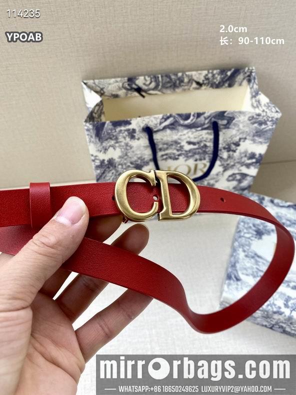 Replica Dior Belt 20mmX90-110cm 8L03
