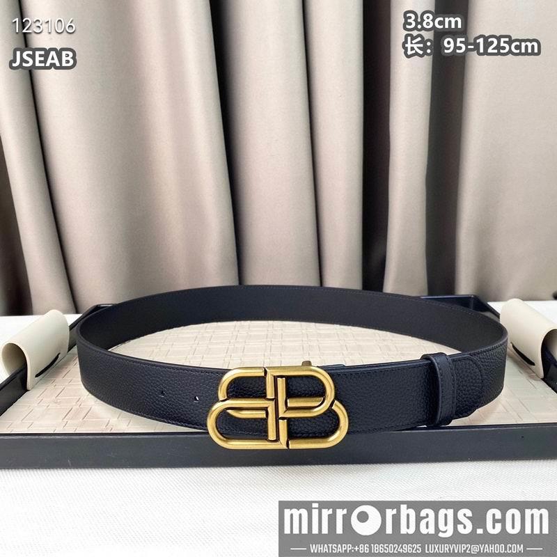 Replica Balenciaga belt 38mmX95-125cm 8L11